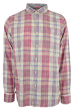 Camisa de manga larga abotonada a cuadros estilo palapa de Tommy Bahama para hombre, talla pequeña