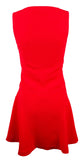 Armani Exchange Women's V Neck Fit And Flare Dress