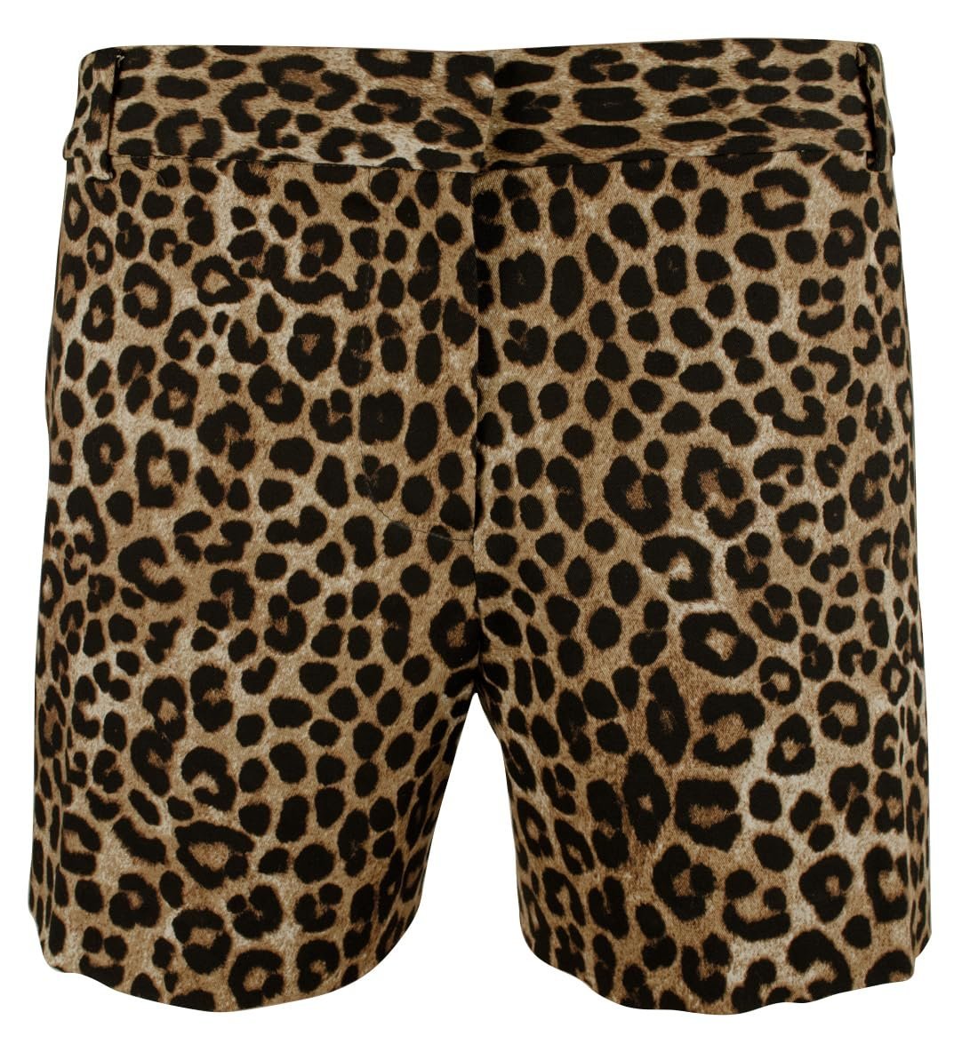 Michael Kors Women's  Plus size Animal Print Chino Shorts
