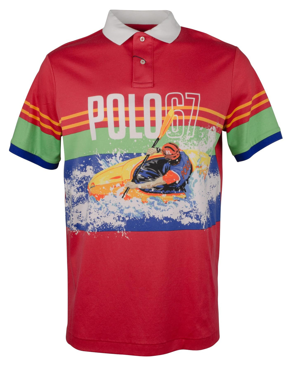 Polo Ralph Lauren mens Summit 67 Print Polo Shirt