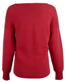 Tommy Bahama Women's Bonita Sequin Ottoman V Neck Sweater