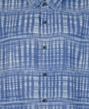 Tommy Bahama Men's Big & Tall Daybreak Batik Silk Short Sleeve Shirt Nvy 4XLB