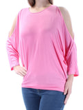 Lauren Ralph Lauren Cold-Shoulder Women's Small Blouse Pink S