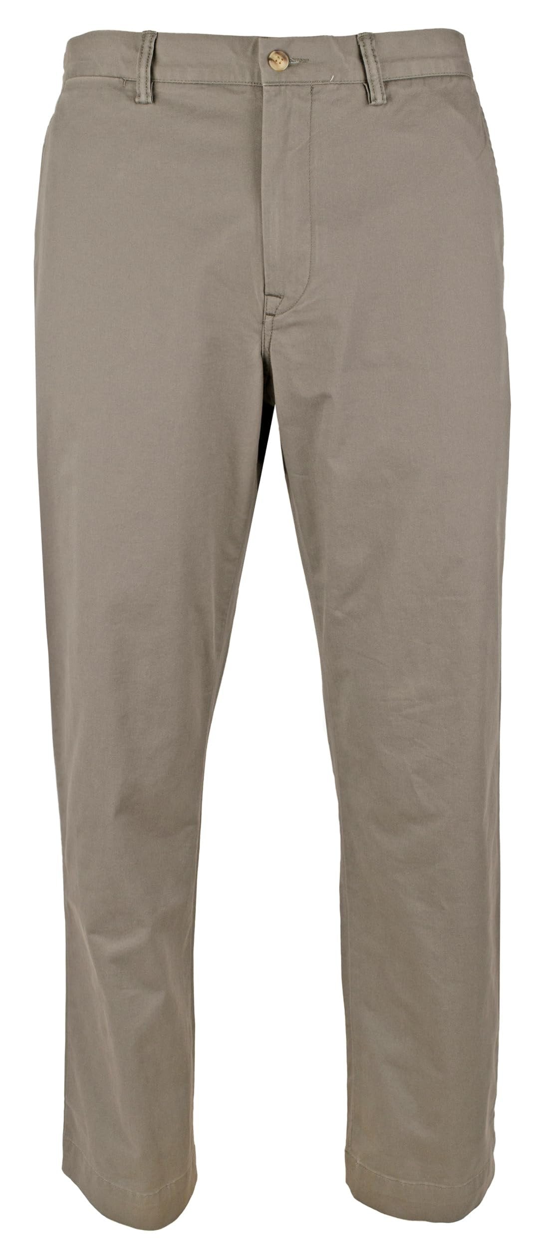 Polo Ralph Lauren Big & Tall Stretch Classic Fit Chino Pants Perfect Grey 48B 32