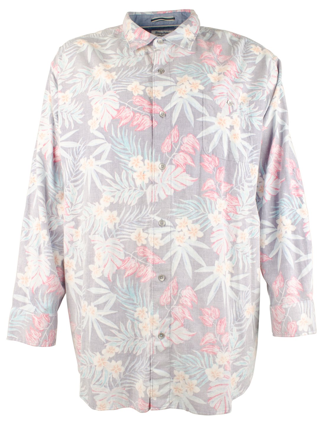Tommy Bahama Men's Big & Tall Long Sleeve Coastline Cord Shirt 2XB