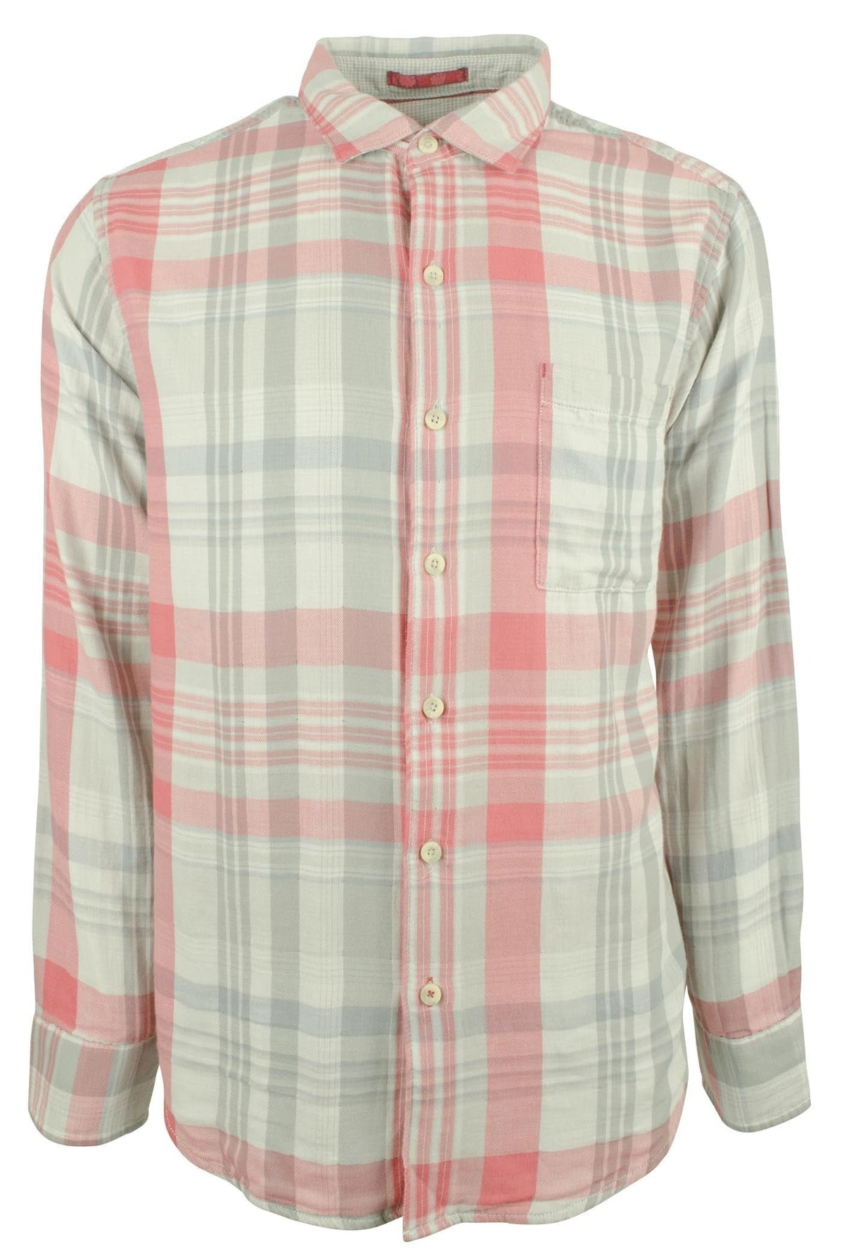 Tommy Bahama Men's Monteverde Madras Button Down Shirt Multicolor Large