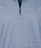Tommy Bahama - Jersey de media cremallera New Roger Point IslandZone para hombre, talla pequeña, Oslo
