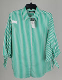 Customer Return Lauren Ralph Lauren Women's Striped Button-Down Shirt-G-L