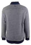 Tommy Bahama - Suéter de cuello chal de manga larga Agave Azul para hombre, color índigo mediano