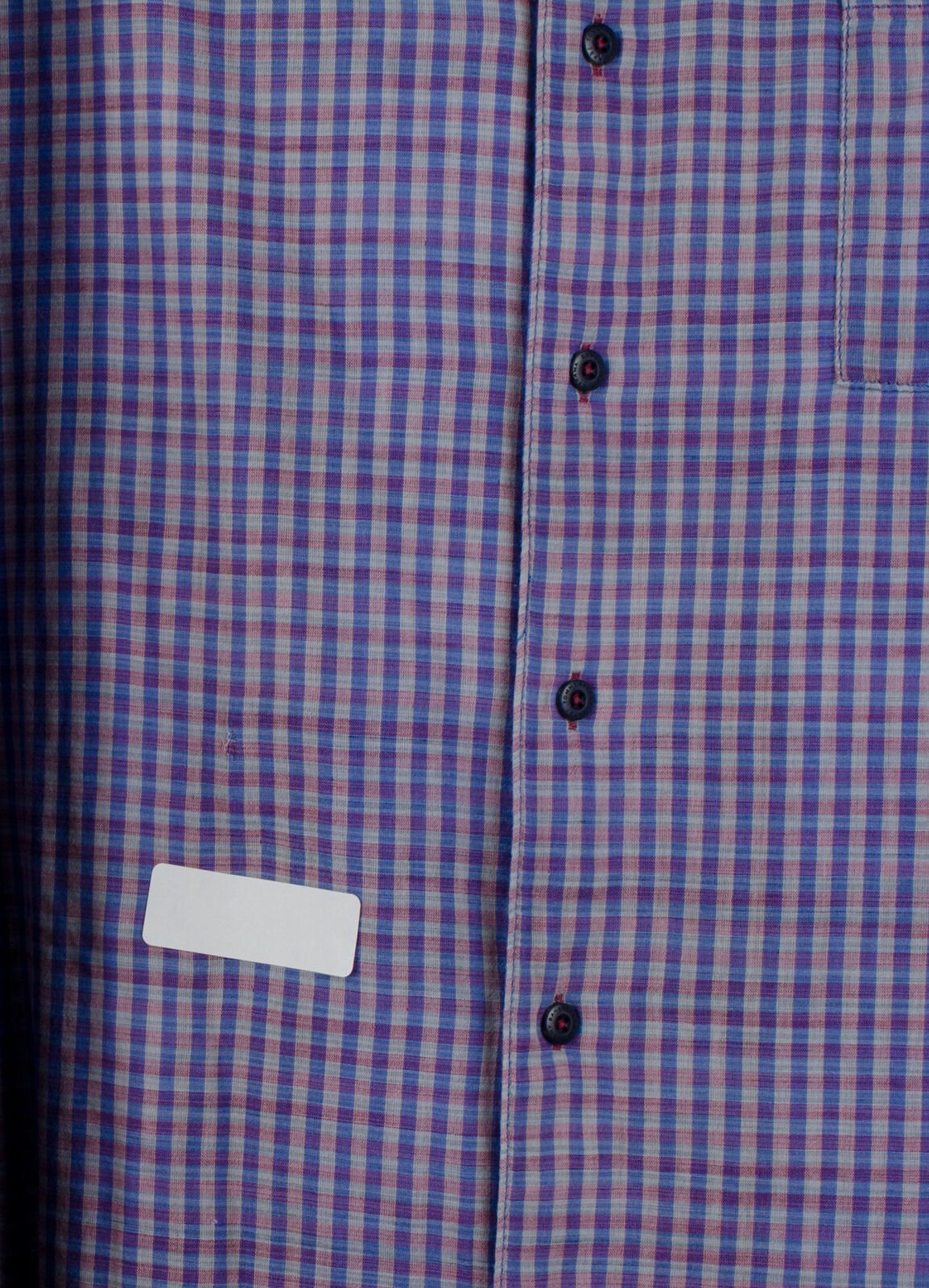 Customer Return Tommy Bahama Men's Big and Tall Dual Lux Gingham Long Sleeve
