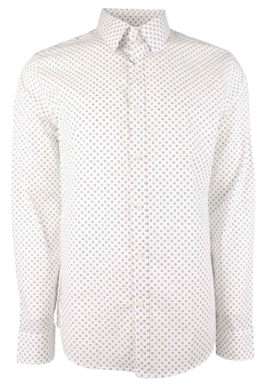Michael Kors Men's Stretch Slim Fit Long Sleeve Shirt