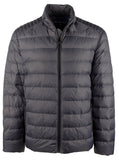 Men's Packable Down Blend Puffer Jacket-BLU-X-Large