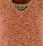 Tommy Bahama Women's Sea Swell Hooded Sweater Pullover Cinnamon Cedar Large