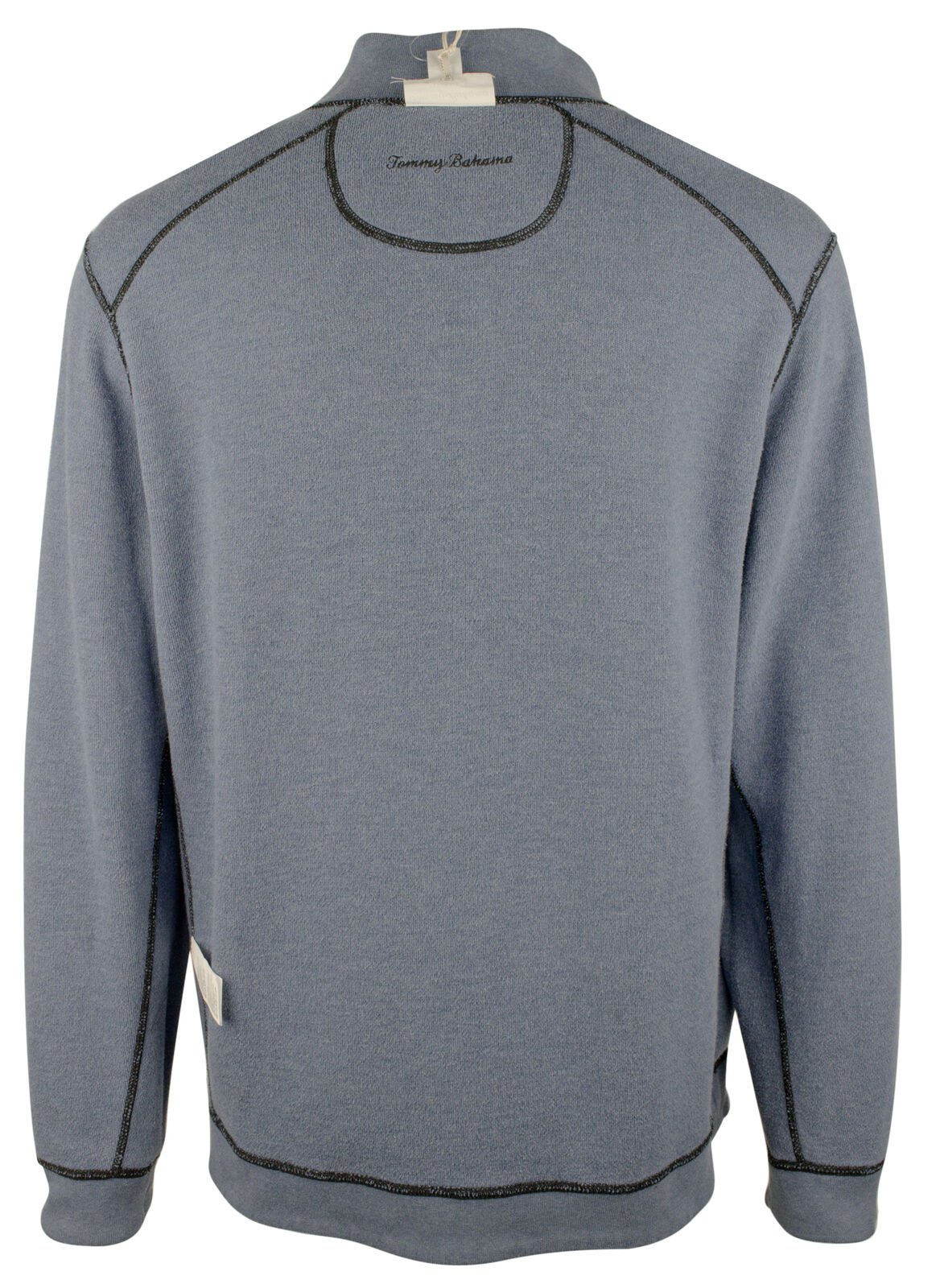 Customer Return Tommy Bahama Men's Flipshore Zalf Zip Reversible Pullover Shirt