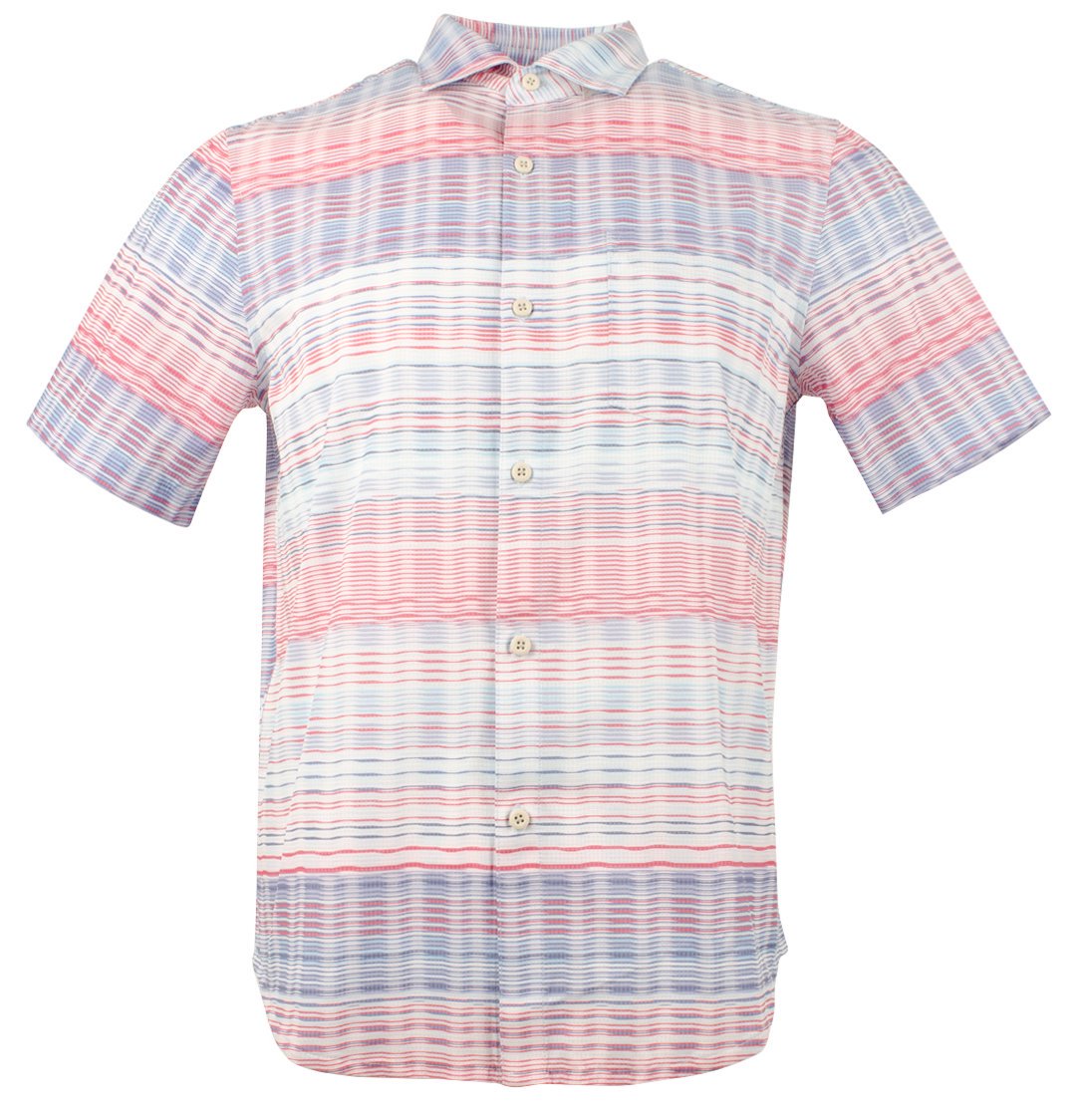 Tommy Bahama Erkek Bahama Coast Jamboree IslandZone Kamp Tişörtü Kaptan Küçük