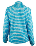 Ralph Lauren Active Women's Zip-Up Striped Active Jacket-TW-L