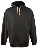 Polo Ralph Lauren Men's Big & Tall Fleece Hoodie Black XLT