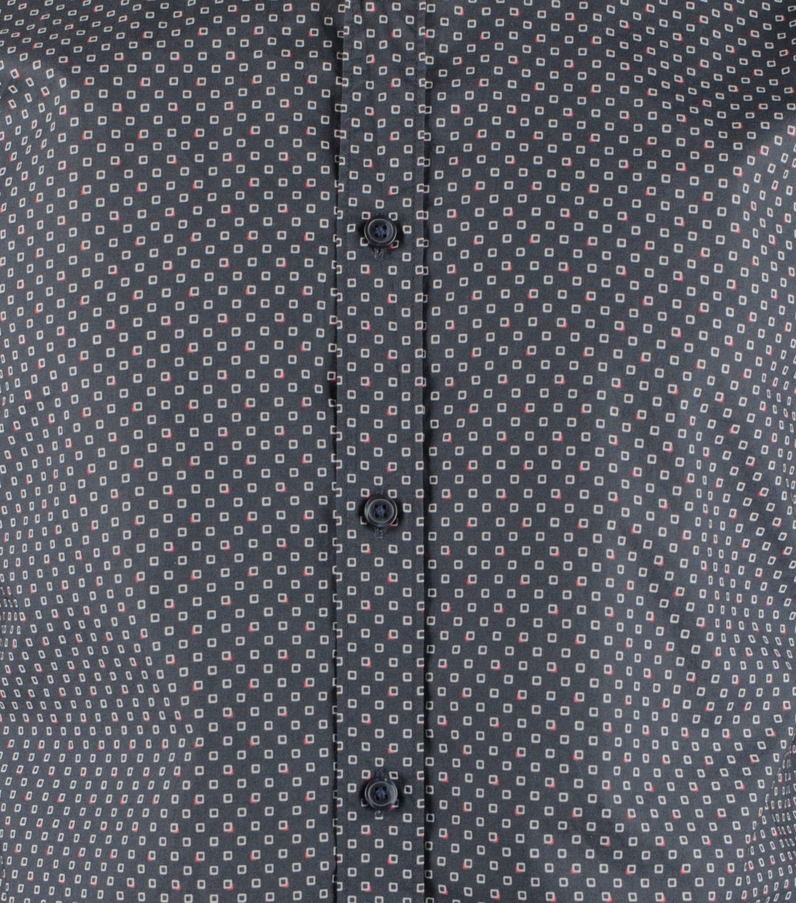 Hugo Boss Men's Big & Tall Ronni Long Sleeve Button Downt Shirt 2XL Dark Blue