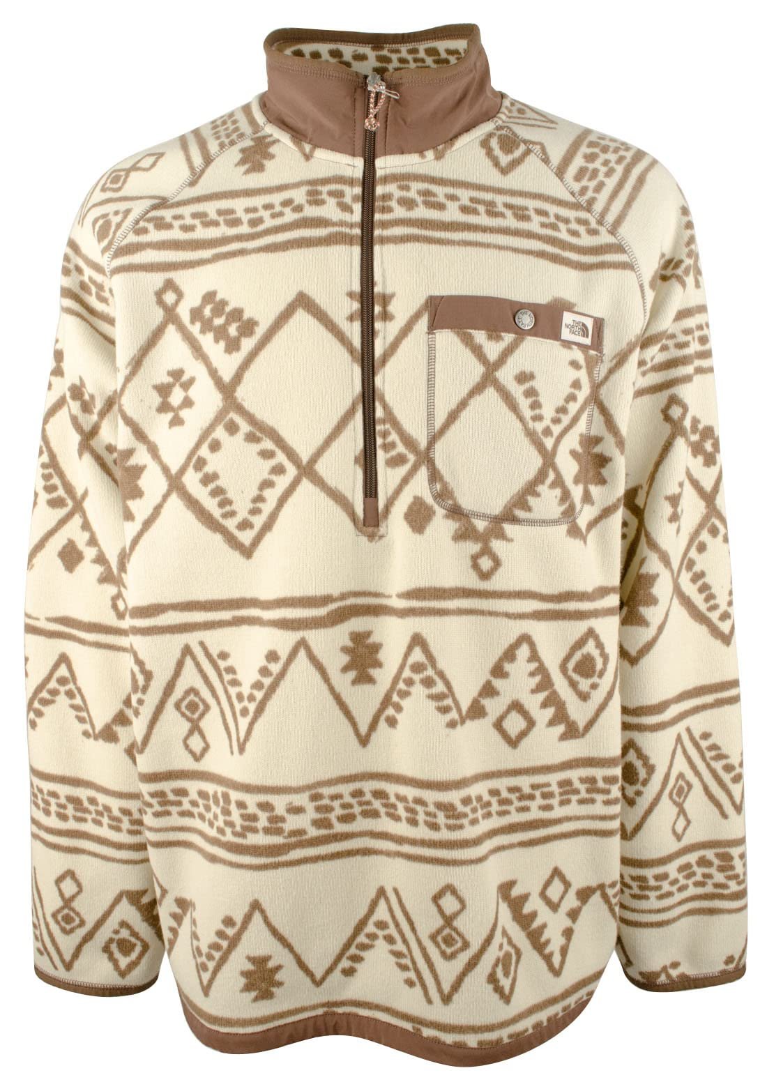 Men's Printed Gordon Lyons 1/4 Zip Fleece Knit-Sweater-VWKGP-XXL