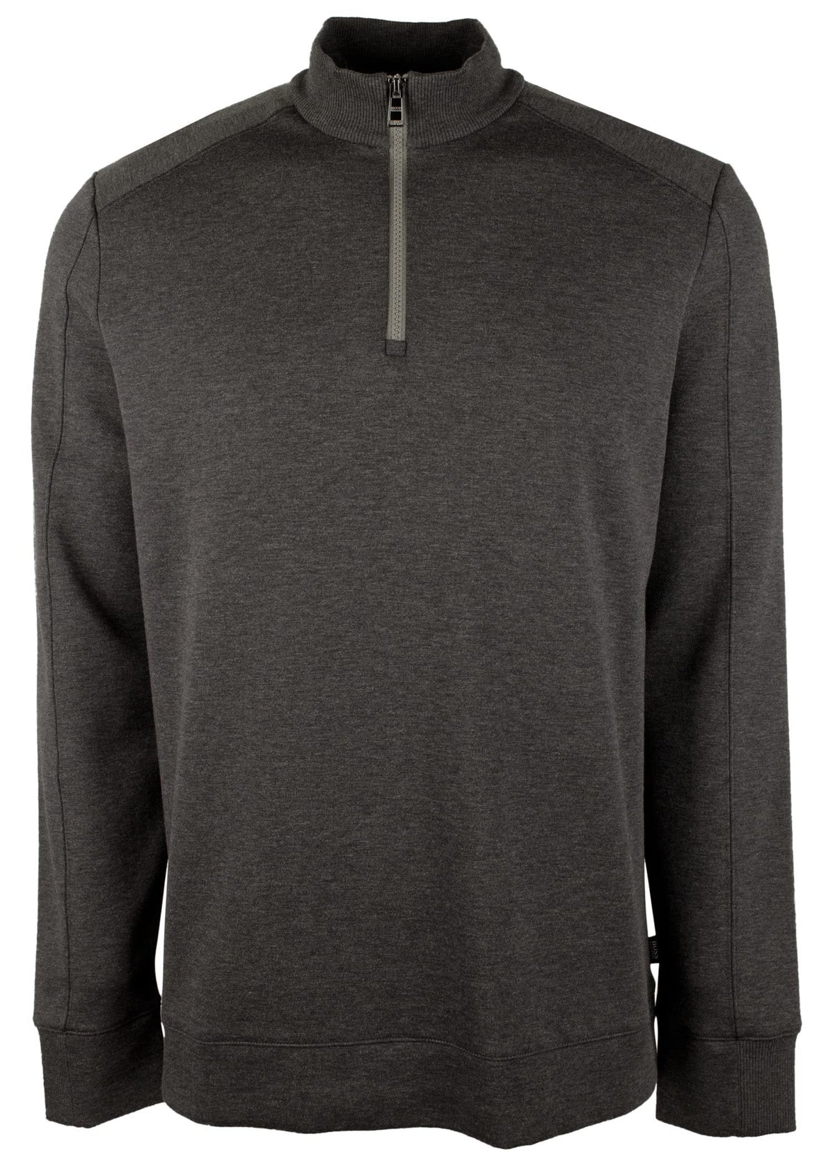 Hugo Boss Men's Sidney Jersey Quarter Zip Pullover-OG-X-Large