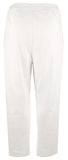 Eileen Fisher Women's Plus Size Ponte High Waisted Ankle Pants Wht 3X