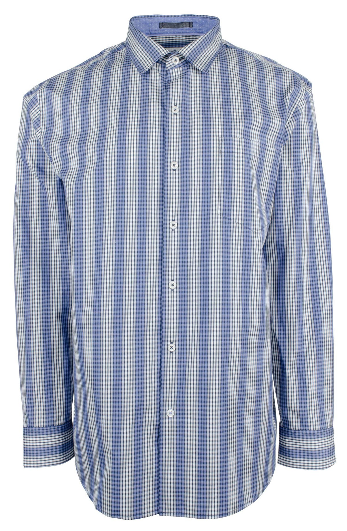 Tommy Bahama Men's Checks on the Beach Long Sleeve Button Down-DC-Medium