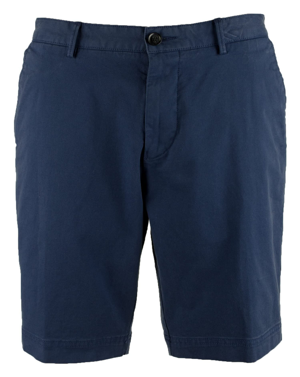 Hugo Boss Men's Slice Stretch Flat Front Shorts 36 R Dark Blue