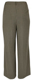 Vince Camuto Women's Plus Size Plaid Flat Front Wide Leg Pants