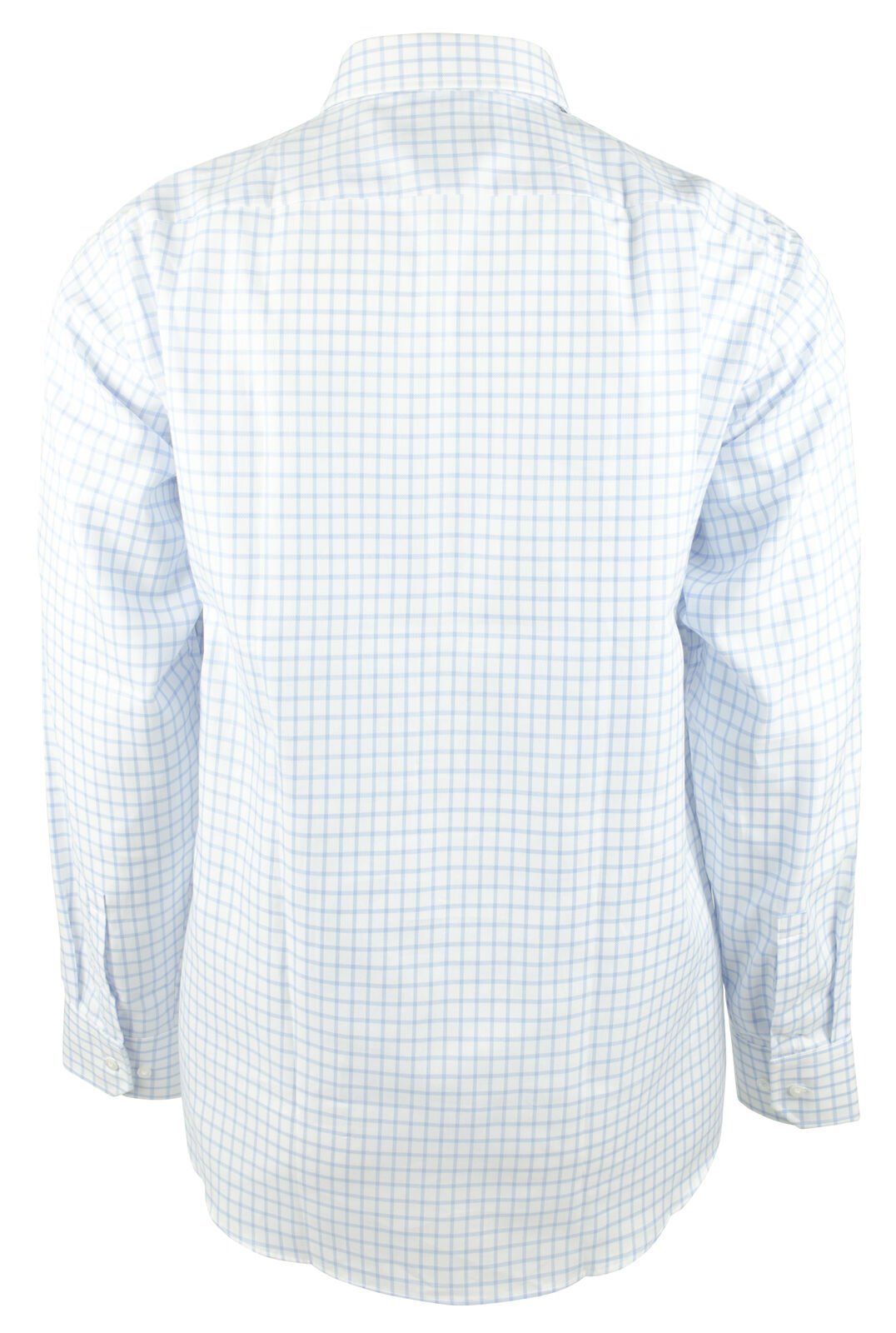 Hugo Boss Men's Enzo Regular Fit Long Sleeves Shirt-PB-15 (32/33) Pastel Blue