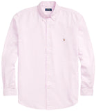 Polo Ralph Lauren POLO RALPH LAUREN Men's Big and Tall Long-Sleeve Solid Oxford Shirt (CheckrdPink, 2XB)
