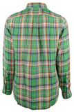 Polo Ralph Lauren Men's Classic Fit Linen Plaid Long Sleeves Shirt