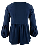 Michael Michael Kors Womens Plus Chain Lace-Up Blouse