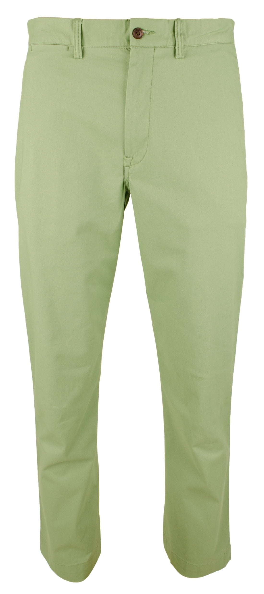 Men's Straight Fit Stretch Twill Chino Pants Grn-G 34x30