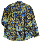 Investments Women's V-Neck Long Sleeve Bow Blouse