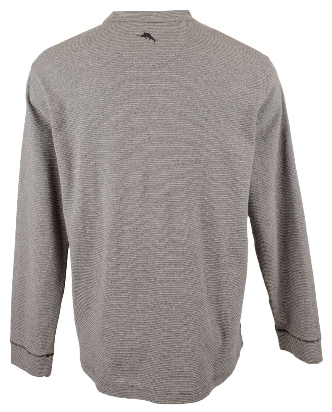 Men's Albany Abaco Long Sleeved Shirt.-CH-M Charcoal Heather