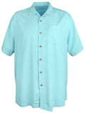 Tommy Bahama Men's Big & Tall Belize Island Zone Camp Short Sleeve Shirt BR 3XB