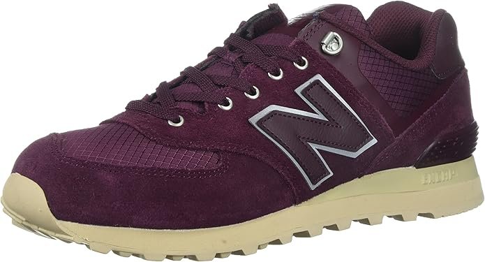 New Balance Men's 574 V1 Outdoor Sneaker Chocolate Cherry Sand 11 DM