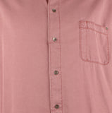 Tommy Bahama Men's Long Sleeve Tahitian Camp Shirt (Cherry Stone, 4XB)