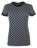 Lauren Ralph Lauren Women's Tile Print Shirt M S