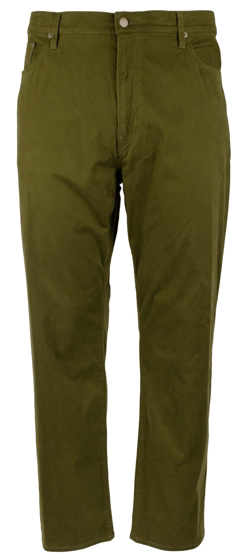 POLO RALPH LAUREN Men's Big & Tall Stretch Classic Fit Sateen Jeans Style Pant Grn 48Bx32 Green