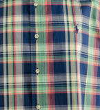 Customer Return Ralph Lauren Men's Big And Tall Classic Plaid Poplin short