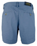 POLO RALPH LAUREN Men's Stretch Classic Fit 6" Flat Front Chino Shorts Blue 34