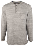 Tommy Bahama Men's Coastal Canyon Henley Long Sleeves Shirt-GH-Small