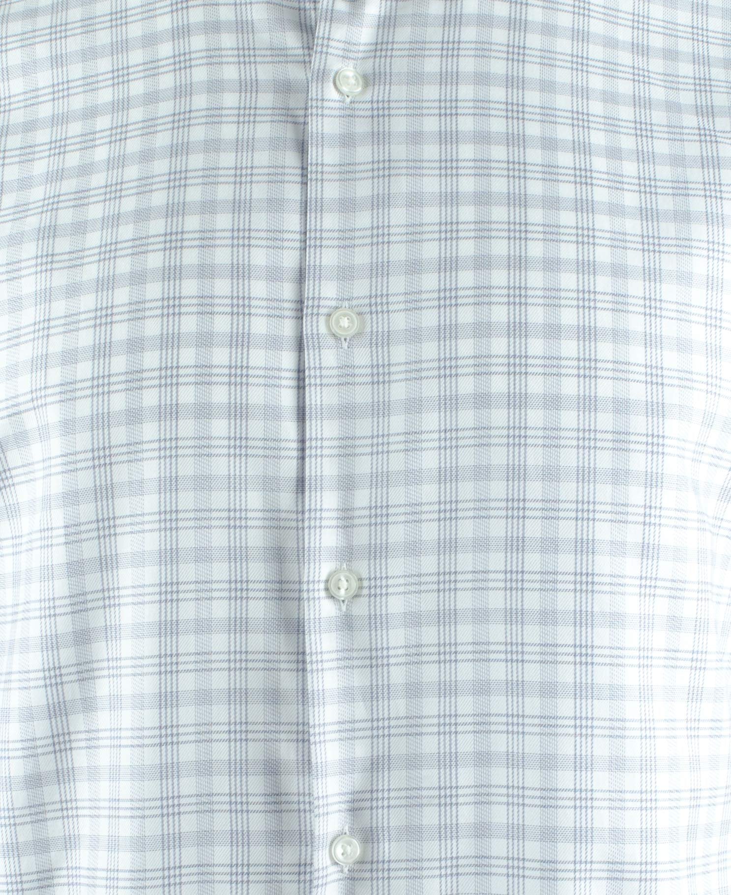 Hugo Boss Men's Enzo Regular Fit Plaid Long Sleeve Button Down Shirt 15.5 (32/33) Navy Blue