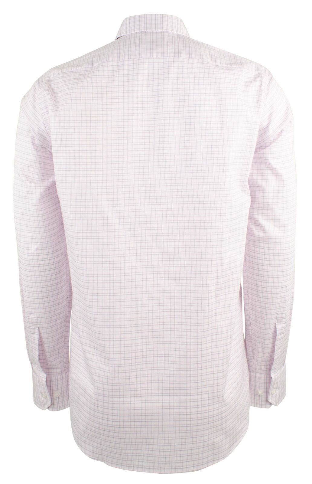 Hugo Boss Men's Regular Fit Cotton Dress Shirt 15.5 (34-35) Pastel Pink