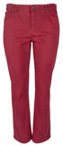 Ralph Lauren Women's Plus Size Slimming Modern Straight Stretch Jeans Pants 22WX32 Red