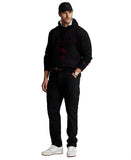 POLO RALPH LAUREN Men's Big & Tall Slub Canvas Classic Fit Cargo Blk 44Bx30