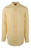 Customer Return Michael Kors Men's Long Sleeve Tailored Linen Shirt-LP-XL