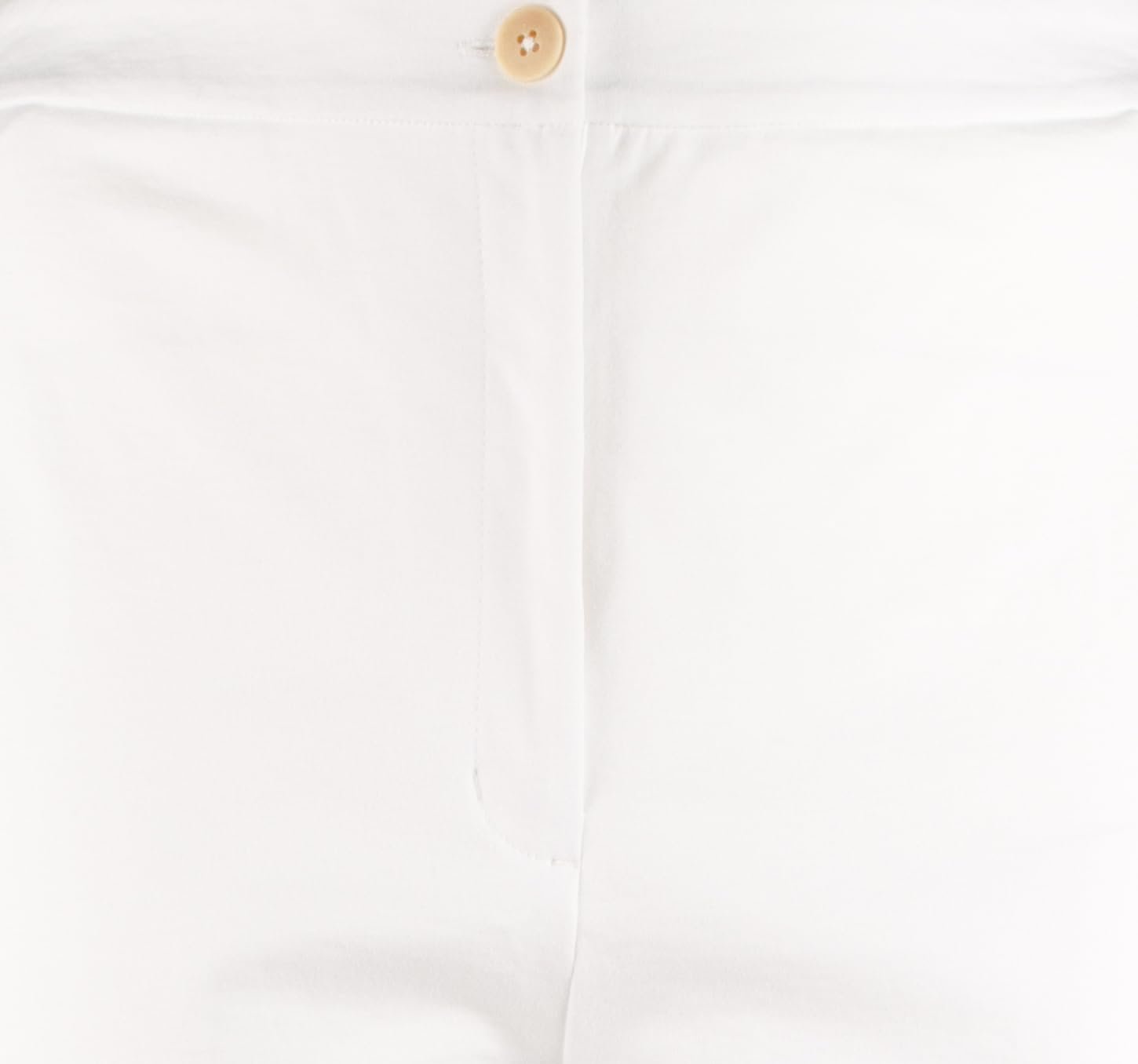 Eileen Fisher Women's Plus Size Ponte High Waisted Ankle Pants Wht 3X