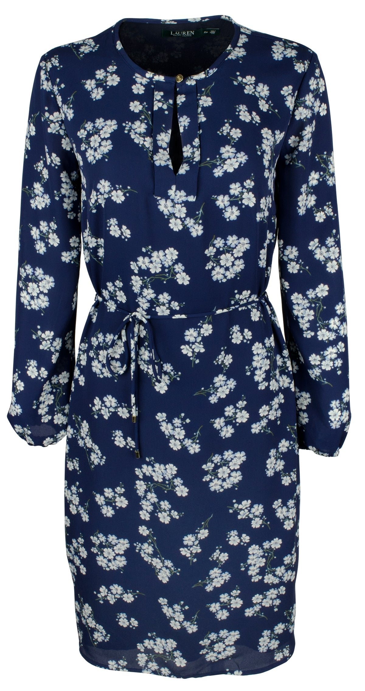 Lauren Ralph Lauren Women's Petite Floral Georgette Dress